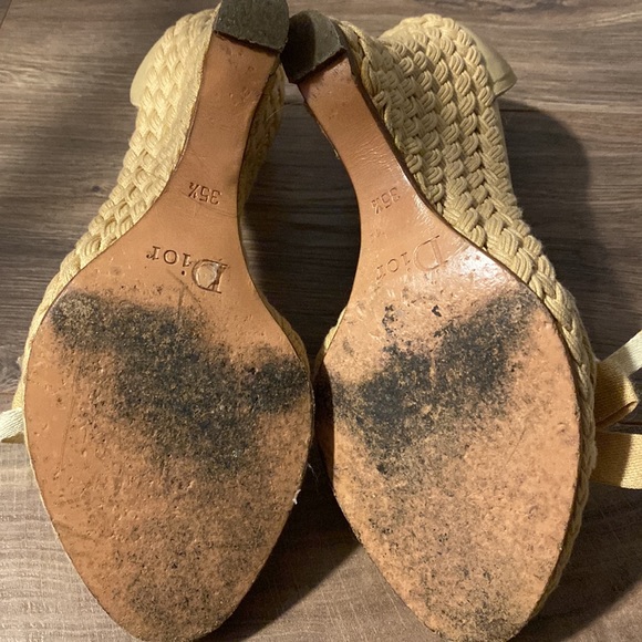 Dior wedge sandalss - Picture 4 of 4
